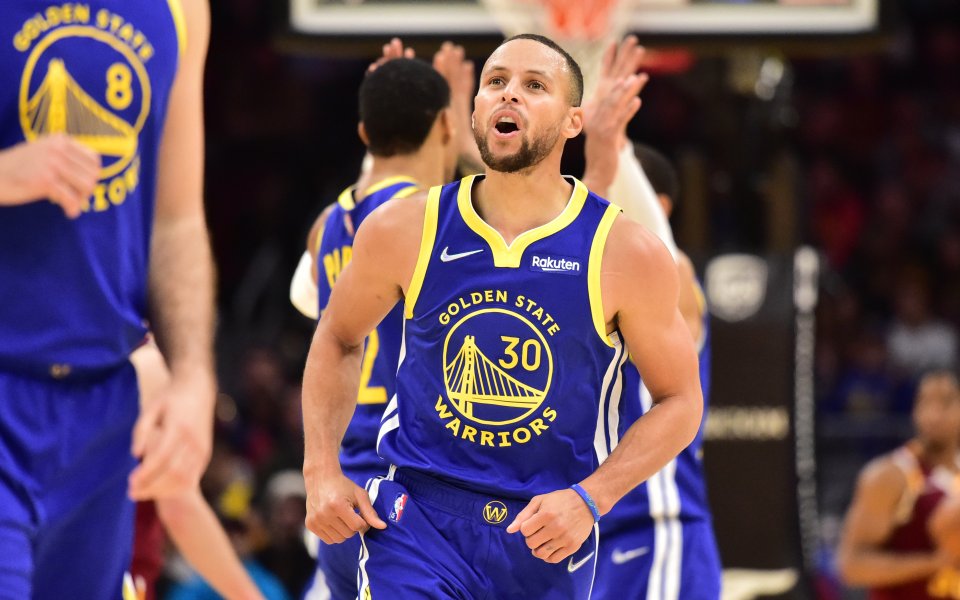 Стеф Къри реализира 22 от всичките си 36 точки в