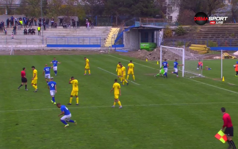 Спартак Варна стигна до равенството в 65-ата минута. След изпълнение