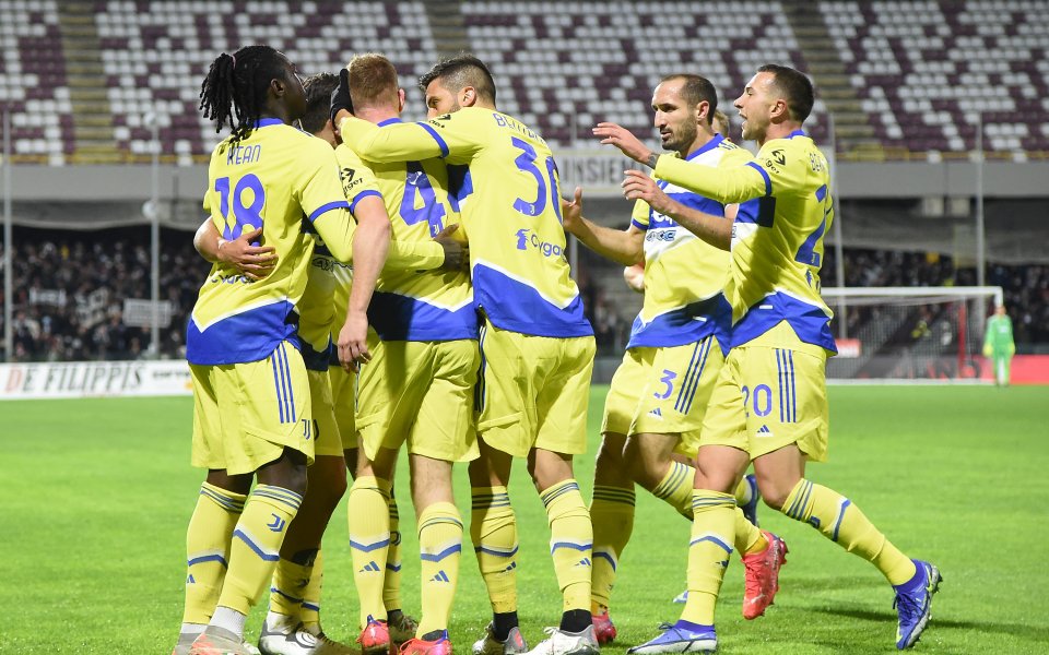 Ювентус победи с 2:0 Салернитана като гост в мач от