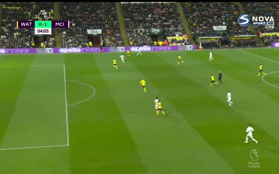 Още в 4-ата минута Рахийм Стърлинг откри резултата за Манчестър