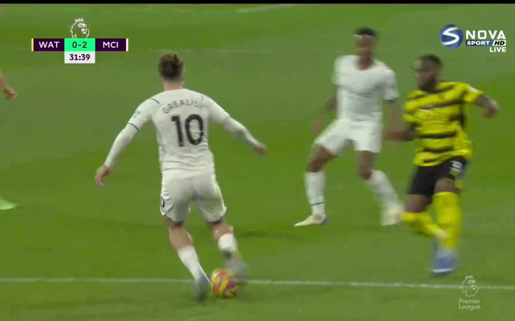 Бернардо Силва удвои преднината на Ман Сити срещу Уотфорд