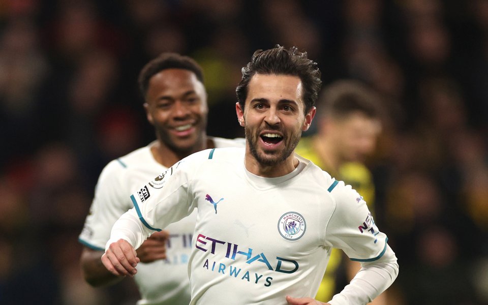 Хосеп Гуардиола още веднъж похвали своя португалски играч Бернардо Силва.