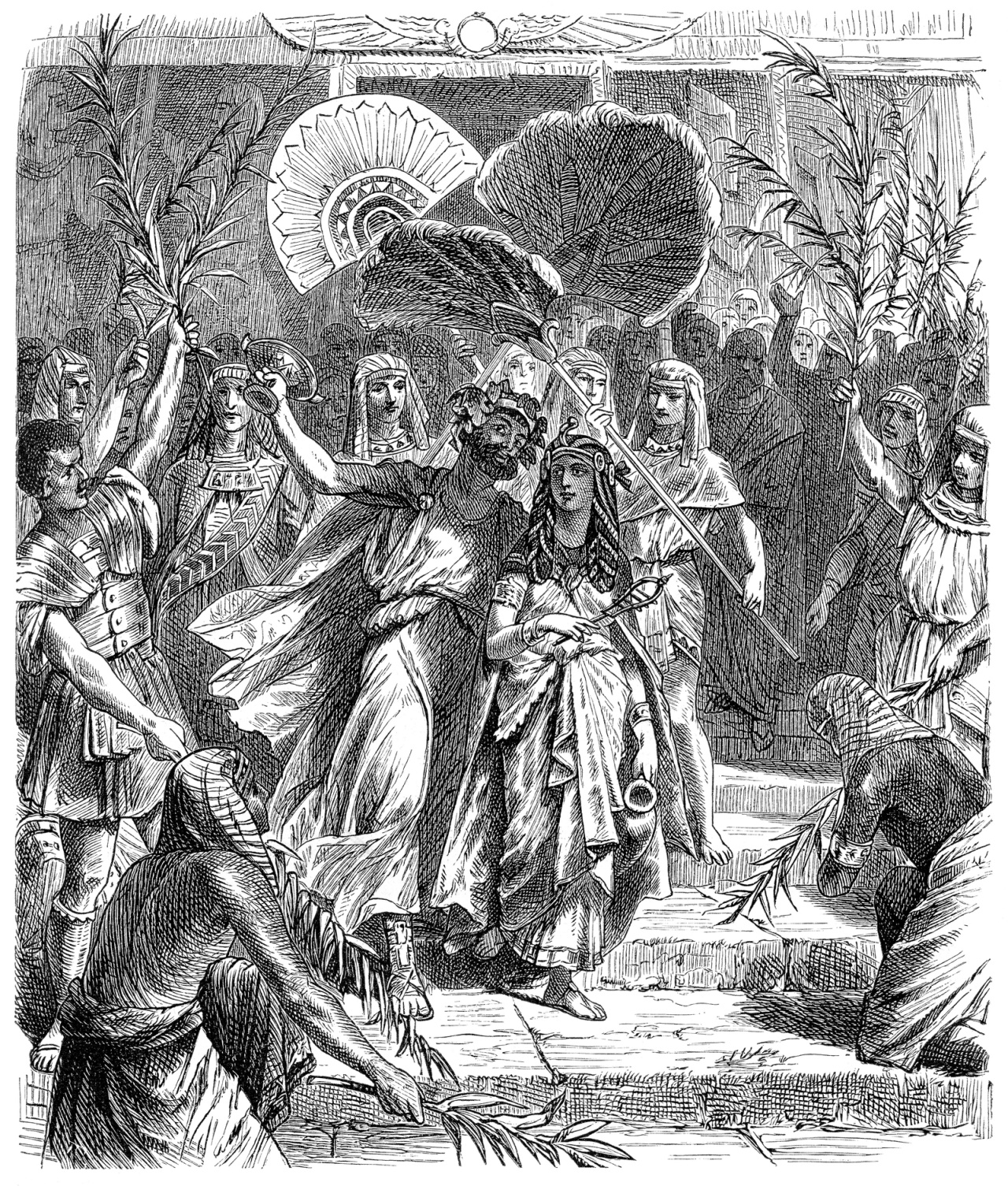 <p><strong>Марк Антоний и Клеопатра</strong></p>

<p>Антоний управлява Рим заедно с Октавиан и генерал Марк Лепид и Октавиан е разбираемо ядосан, когато Антоний се влюбва в Клеопатра и зарязва всичко, а пък и Антоний е женен за сестрата на Октавиан. Октавиан обявява война на Египет, побеждавайки Антоний и Клеопатра, които се самоубиват, а Октавиан поема пълен контрол над Римската империя.</p>