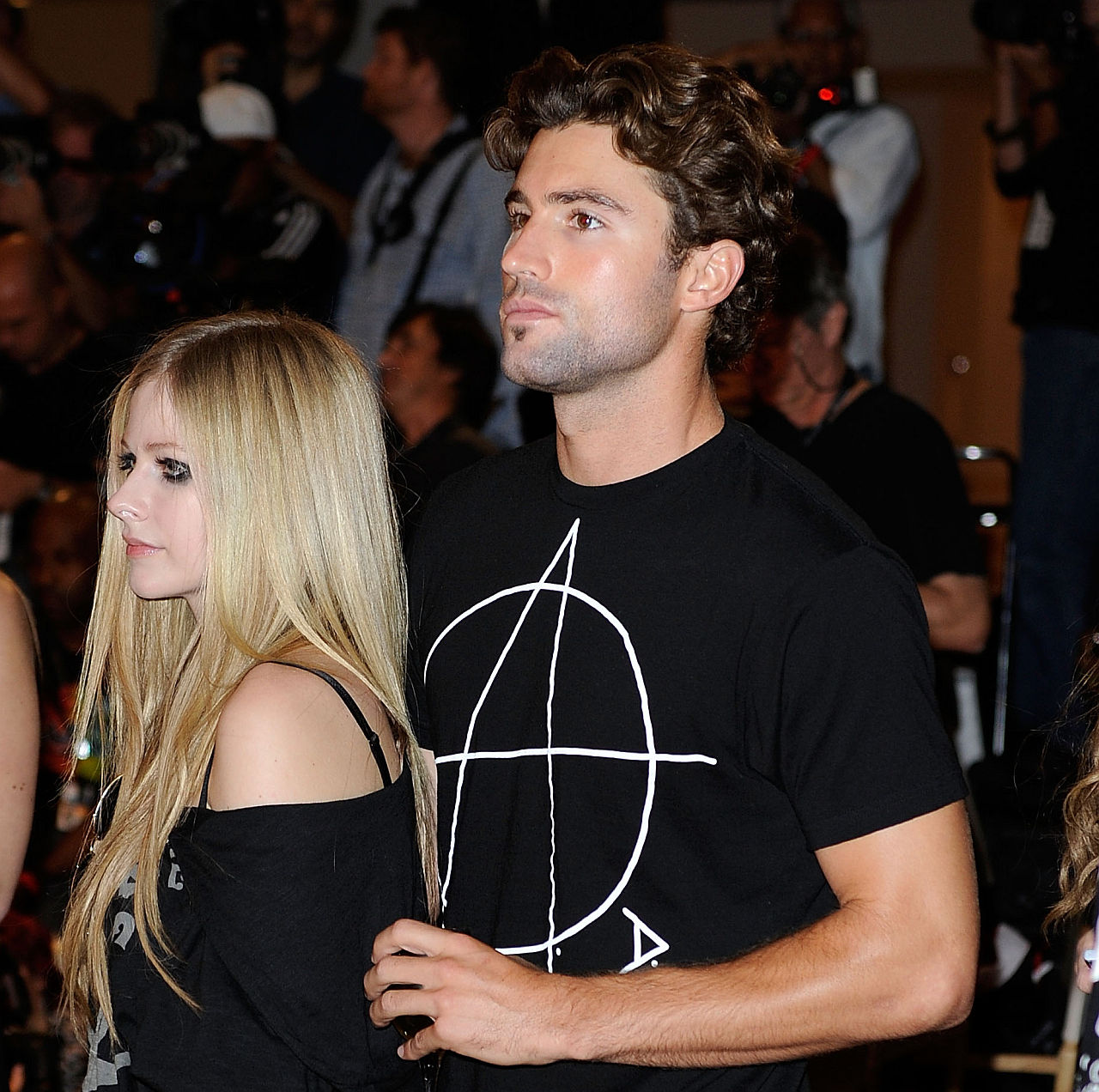 <p>Аврил Лавин и Броуди Дженър</p>