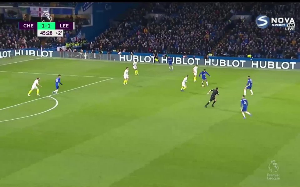 Челси изтръгна победата с 3:2 срещу Лийдс 2:2 на "Стамфорд