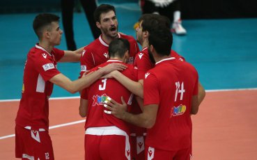 Волейболистите на ЦСКА записаха седма победа в първенството при мъжете