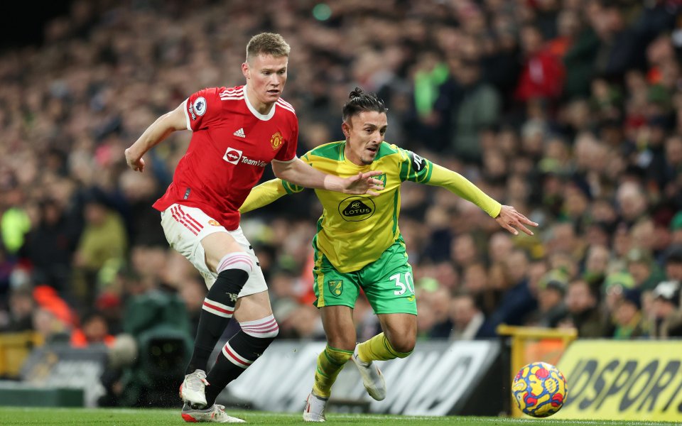 Норич приема Манчестър Юнайтед в среща от 16-ия кръг на