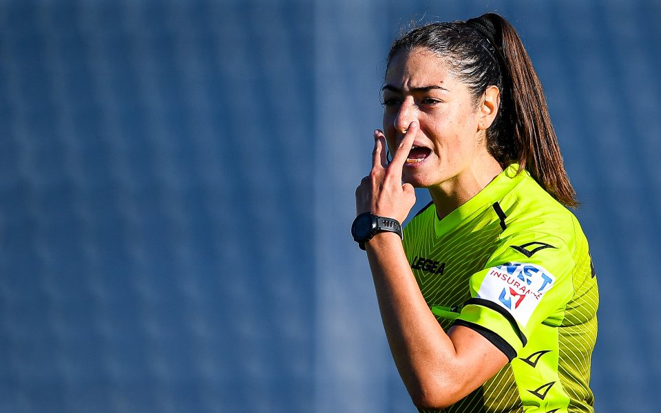 За първи път жена свири мач на отбор от Серия А