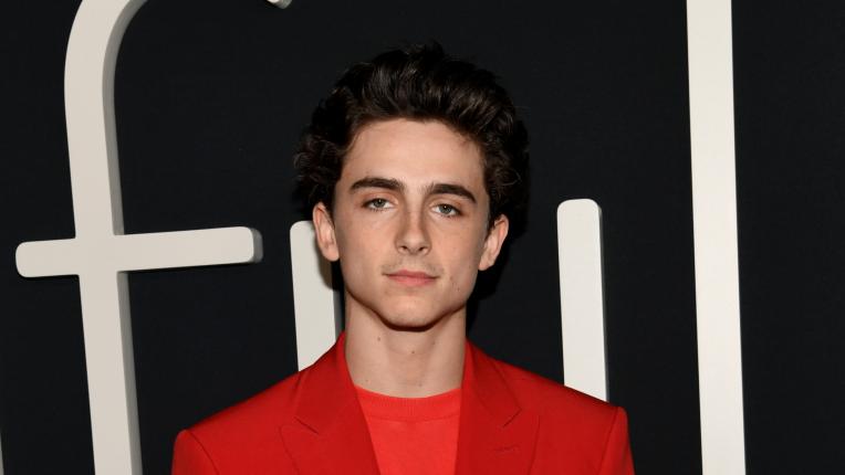  Тимъти Шаламе в алено 