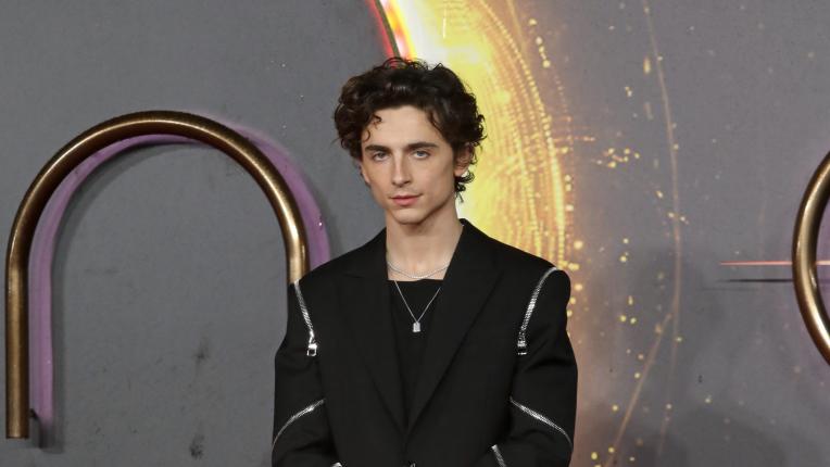  Тимъти Шаламе на аления килим за „ Дюн “ 