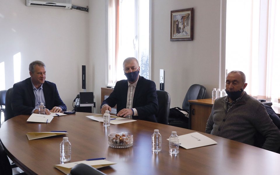 Срещата на Левски с министър Василев1
