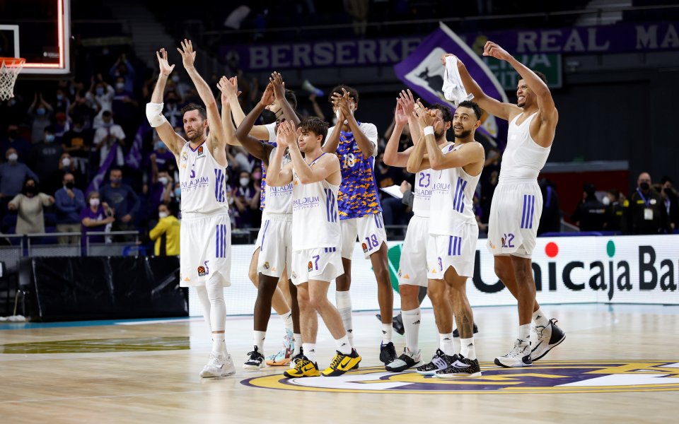 В интригуващ мач от 17-ия кръг на баскетболната Евролига испанският