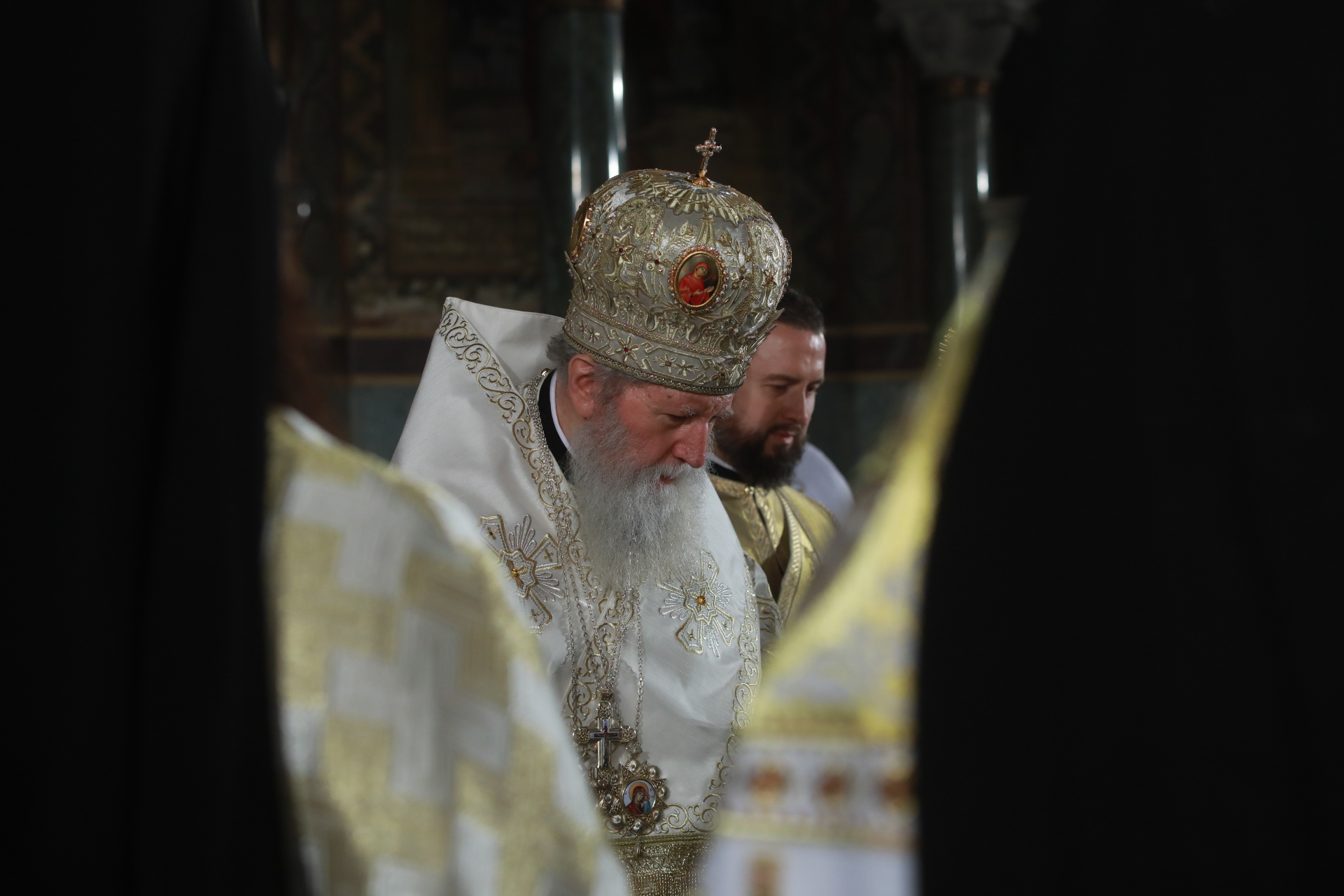 <p>В &quot;Св. Александър Невски&quot; бе отслужена празничната литургия за Бъдни вечер</p>