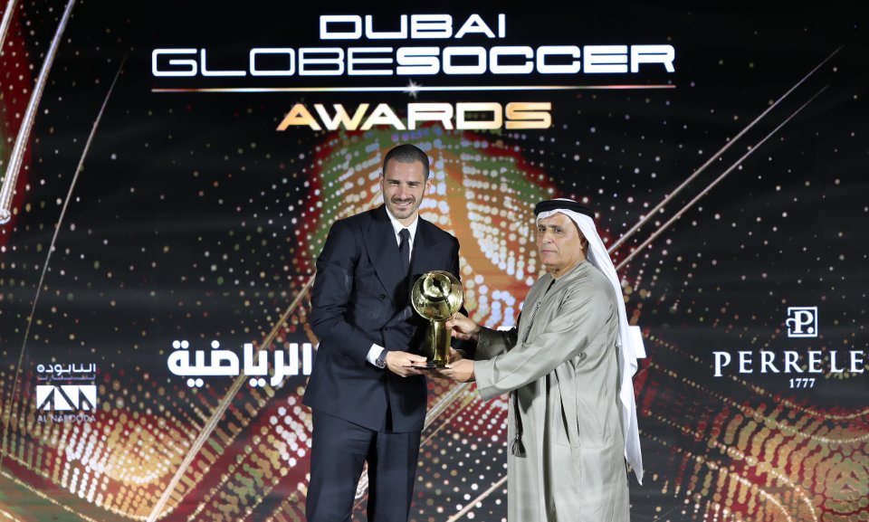 Церемонията Globe Soccer Awards 20211