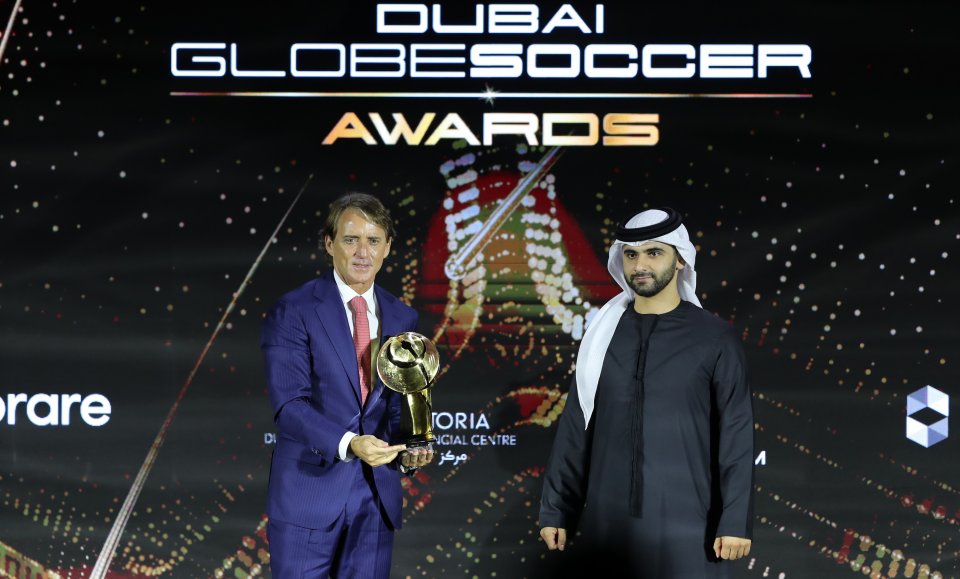 Церемонията Globe Soccer Awards 20211