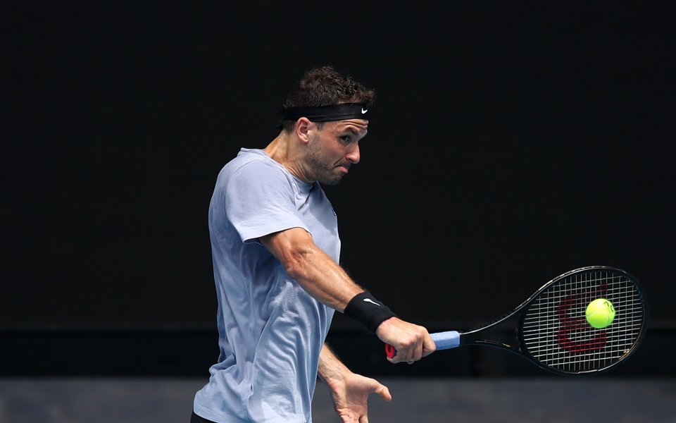 Григор Димитров записа първа победа на сингъл през 2022 година.