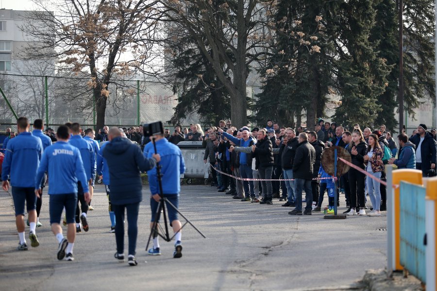 Първа тренировка на Левски зимна подготовка 20221