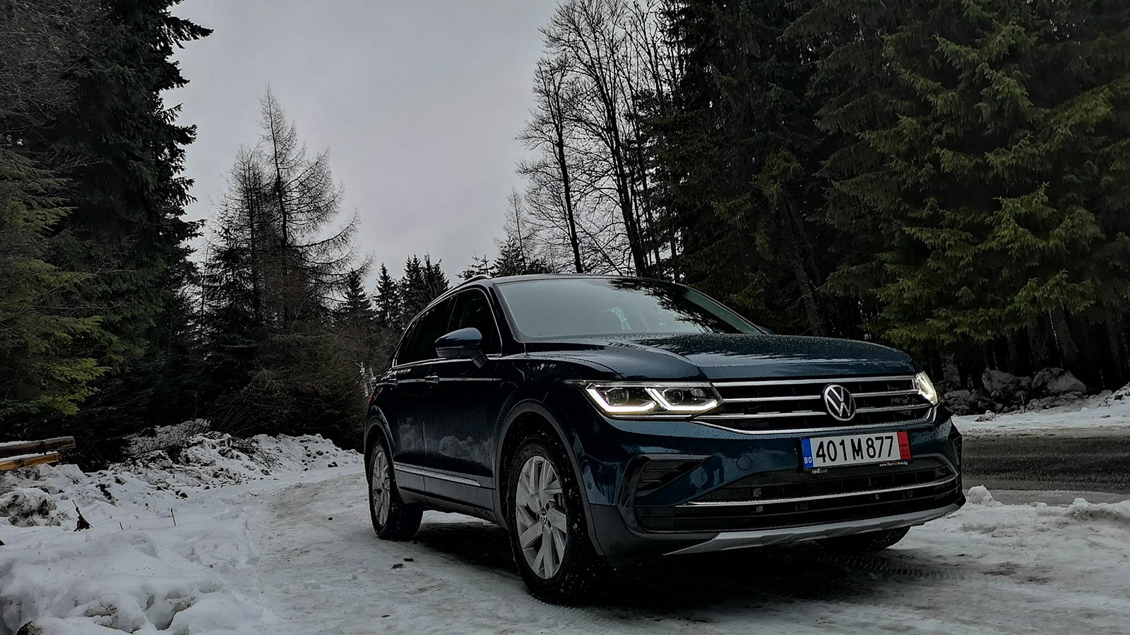 Volkswagen сложи батерия и на Tiguan (тест драйв)