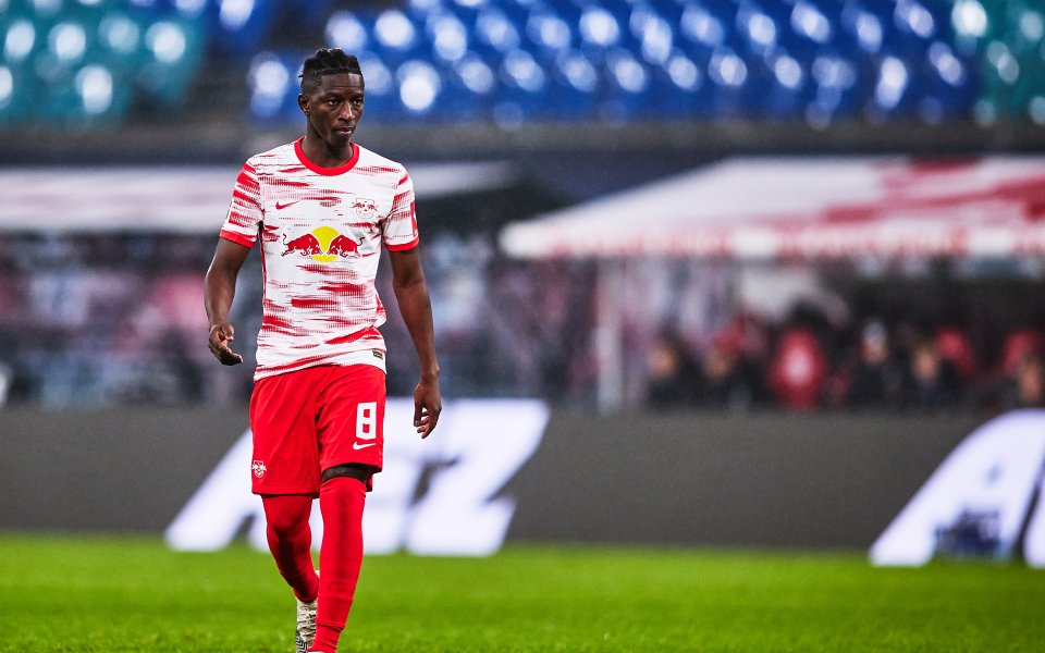 Полузащитникът на РБ Лайпциг Амаду Хайдара е обект на сериозен