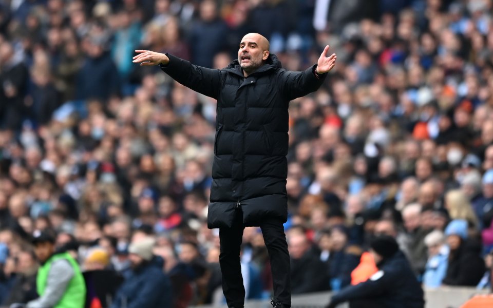 Мениджърът на Манчестър Сити Пеп Гуардиола не бърза да празнува