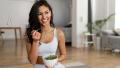 жена храна здравословно вкусно фигура диета фитнес