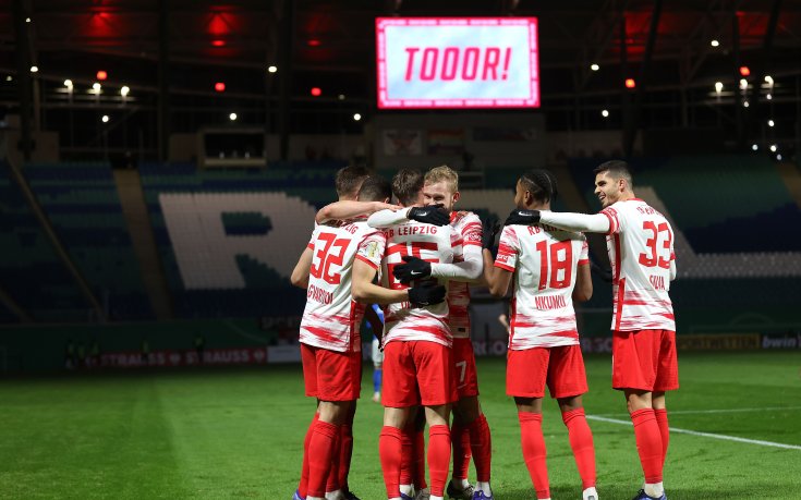 РБ Лайпциг не се затрудни с Ханза за Купата