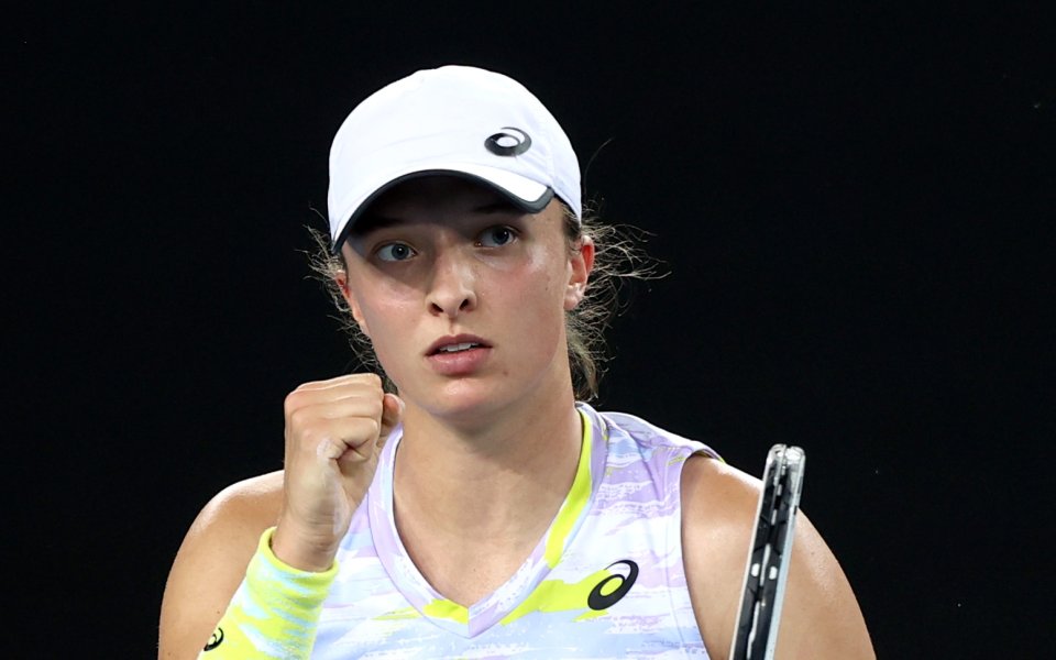 Ига Швьонтек се класира за четвъртфиналите на Аустрелиън Оупън, след