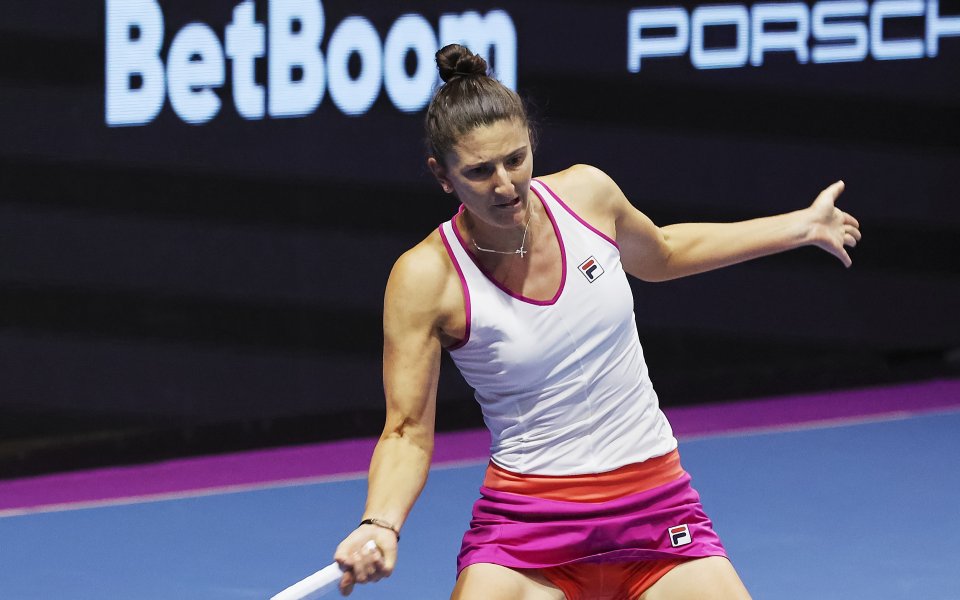 Поставената под номер 6 в схемата Петра Квитова отпадна във