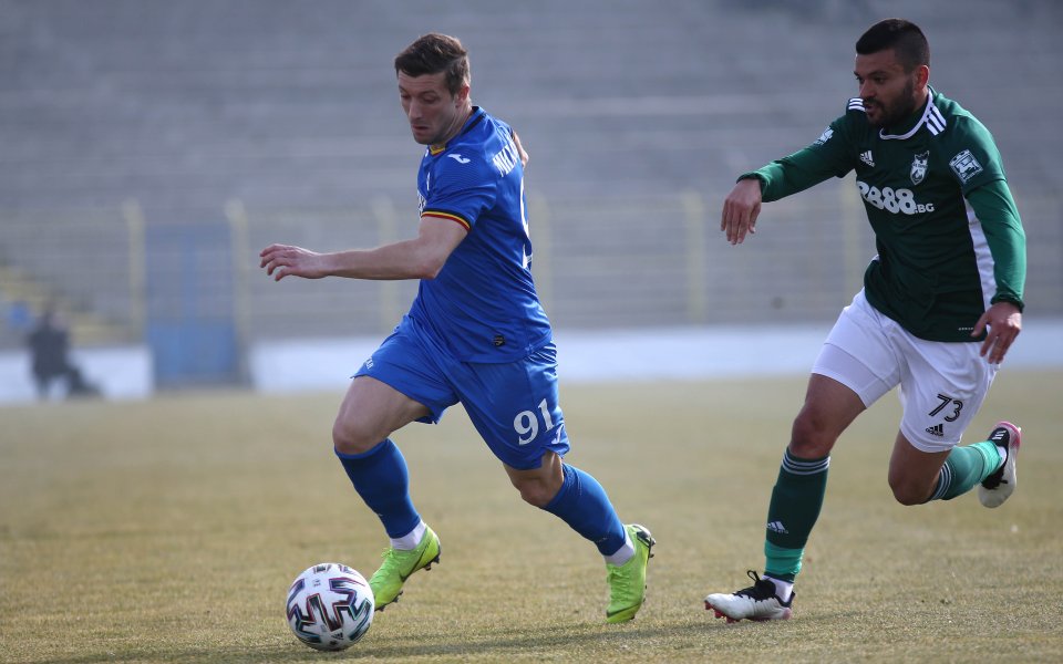 Левски обяви, че за предстоящата контрола с Царско село ще