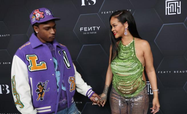 Риана и A$AP Rocky с първа публична поява след стрелбата в дома им