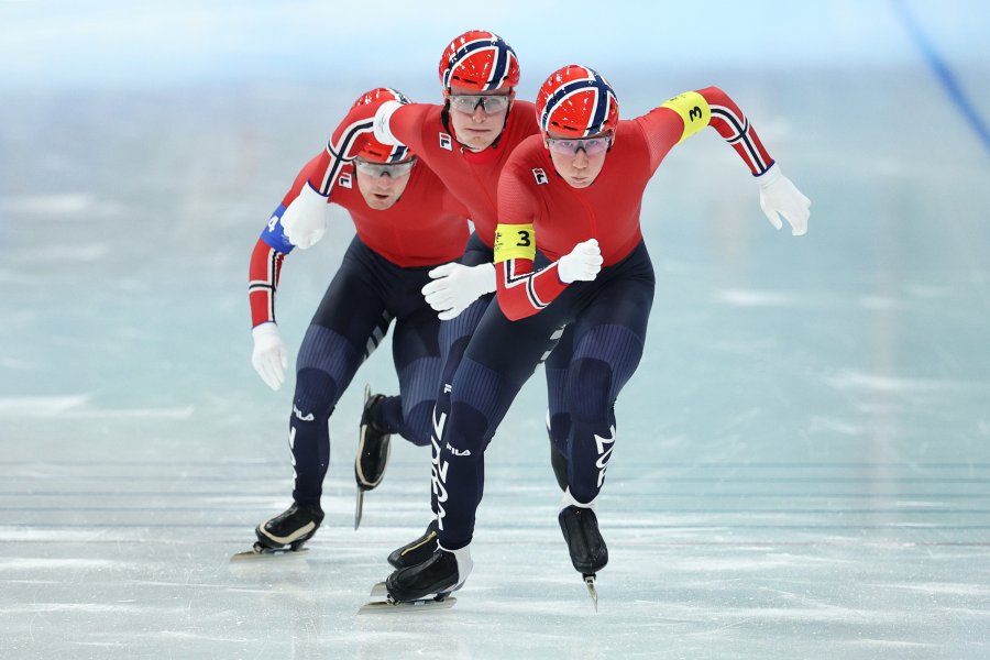 Норвегия бързо пързаляне с кънки за мъже1