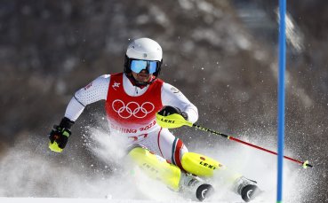 Българският скиор Алберт Попов даде 18 о време в първия манш