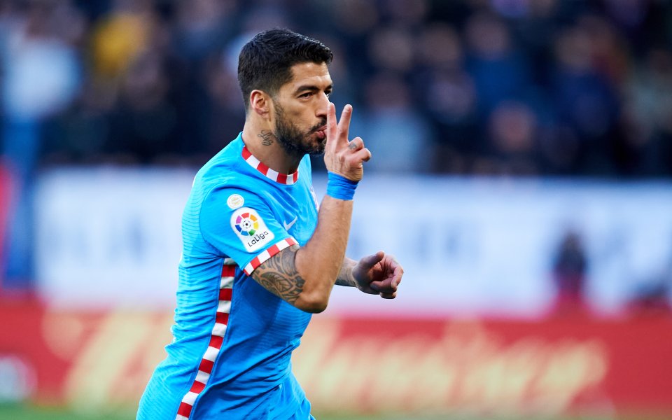 Нападателят на Атлетико Мадрид Луис Суарес е близо до напускането