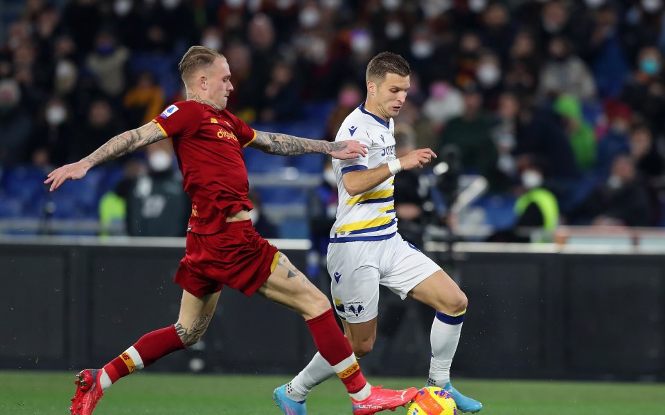 Рома - Верона 2:2 / Серия А, 26-и кръг, 19.02.2022 г.