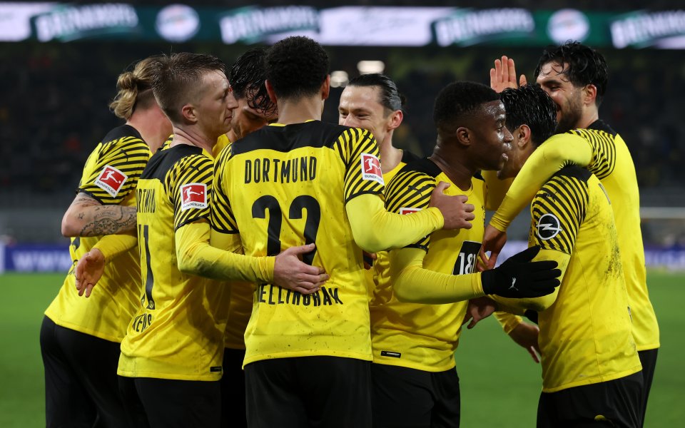 Борусия (Дортмунд) съсипа с 6:0 на своя стадион "Сигнал Идуна