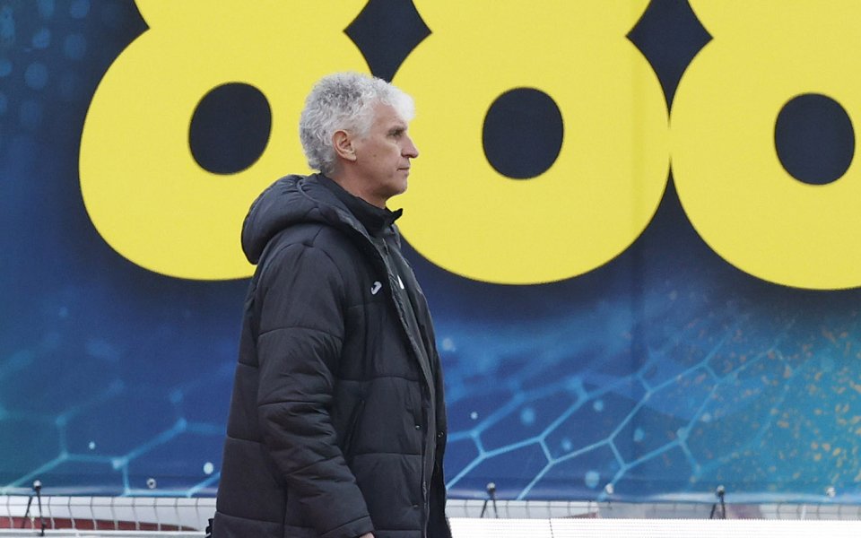 Наставникът на Локомотив София Иван Колев отчете, че късметът на