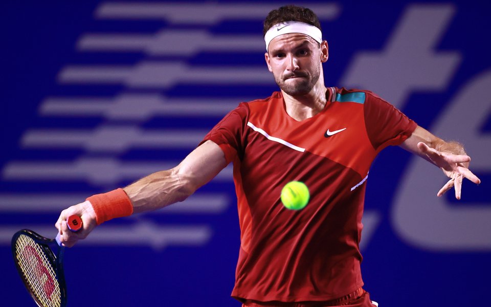 Най-добрият български тенисист Григор Димитров изигра силен двубой и елиминира