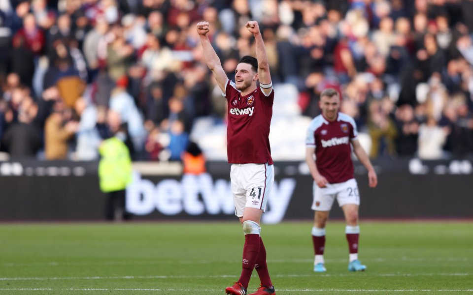 Уест Хем Юнайтед - Уулвърхемптън Уондърърс 1:0 / Висша лига, 27-и кръг, 27.02.2022 г.