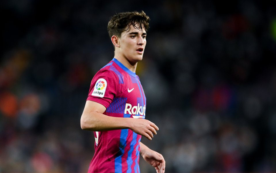 Агентът на халфа на Барселона Гави е бил забелязан в