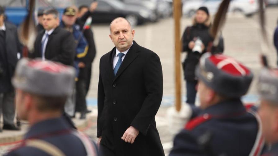 Президентът Радев отдаде почит на загиналите за свободата на България