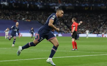 Килиан Мбапе отбеляза гола за парижани при загубата с 1 3