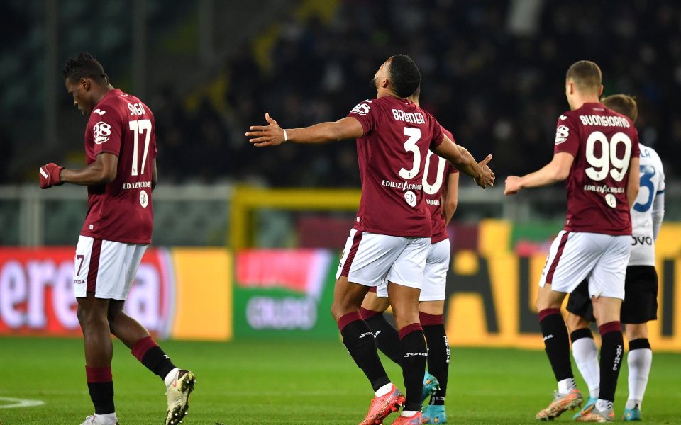 Торино и Интер играят при резултат 1:0 в среща от