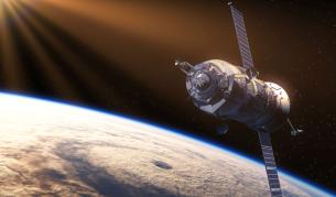 Американски космически кораб стигна до МКС за рекордно време