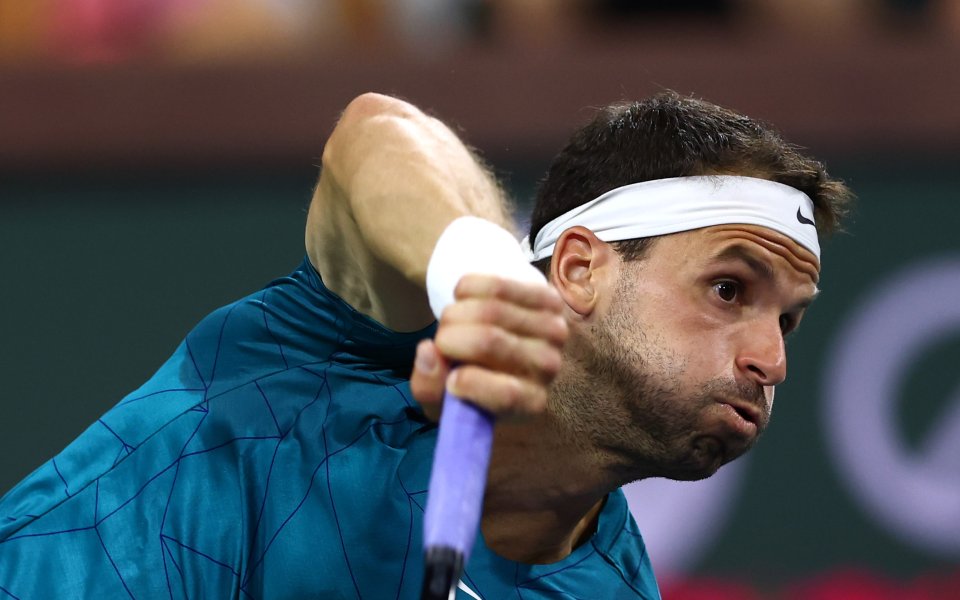 Най-добрият български тенисист Григор Димитров ще излезе на корта в