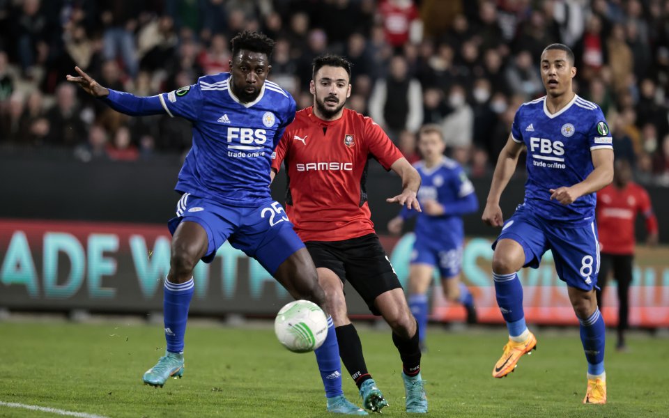 Рен - Лестър Сити 2:1 / Лига на конференциите, 1/8-финал, втори мач, 17.03.2022 г.