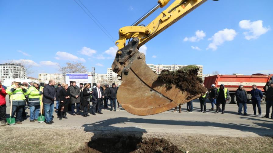 Започна строителството на разширението на третата линия на софийското метро под бул.„Владимир Вазов” в район „Подуяне“