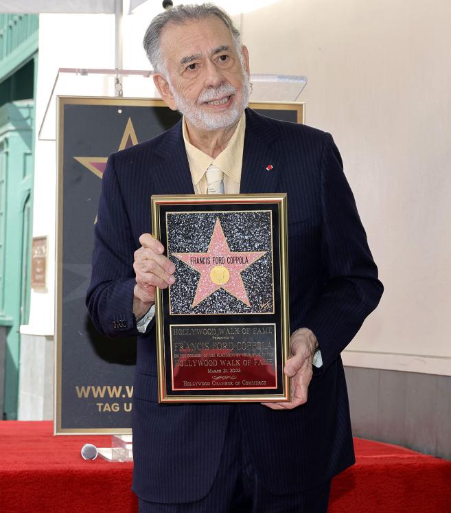  Франсис Форд Копола получи звезда на Алеята на славата 