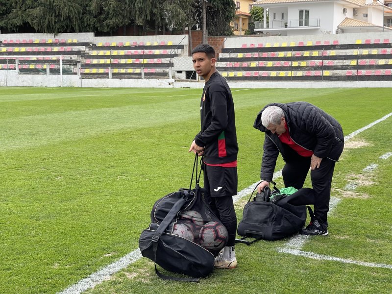 Тренировка на България U17 преди Португалия1