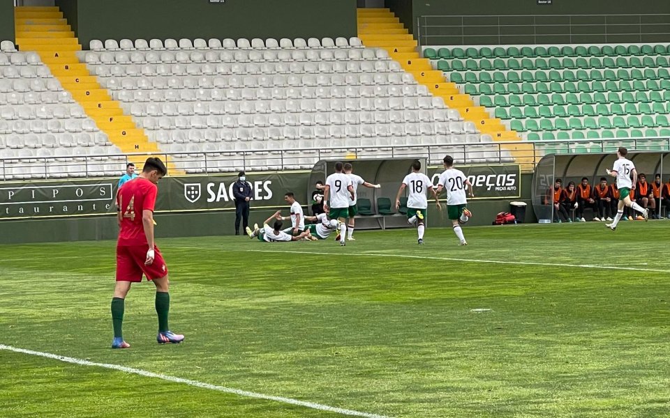 България U-17 - Португалия U-17, Европейска квалификация