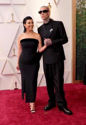 двойка Оскар награди червен килим